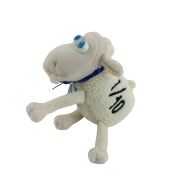 Serta Plush Sheep 7/10 Edition Stuffed Animal Promo Counting Lamb Eye Damage - Picture 4 of 12